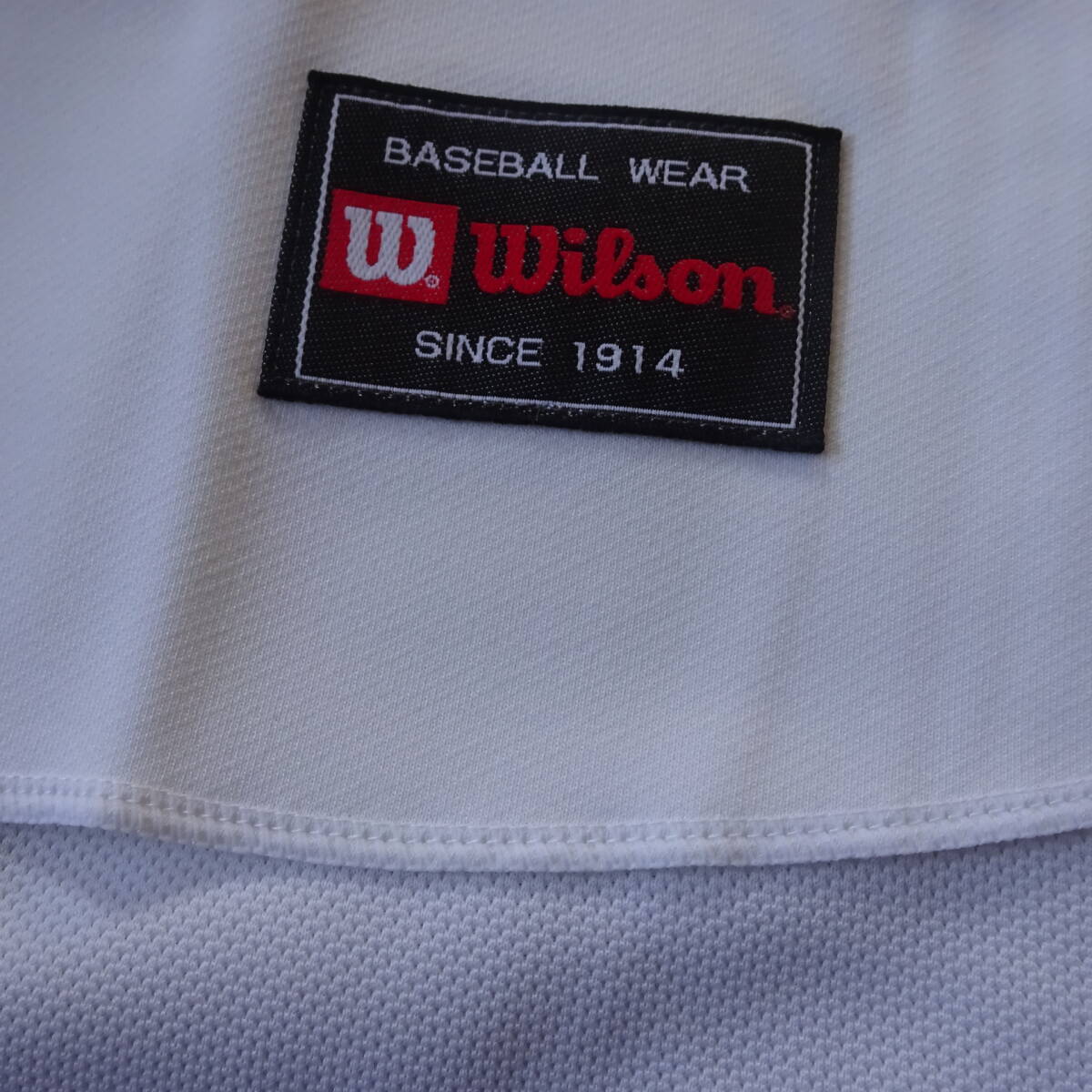 Wilson ウィルソン　Oサイズ　野球　ユニフォーム　シャツ_画像5