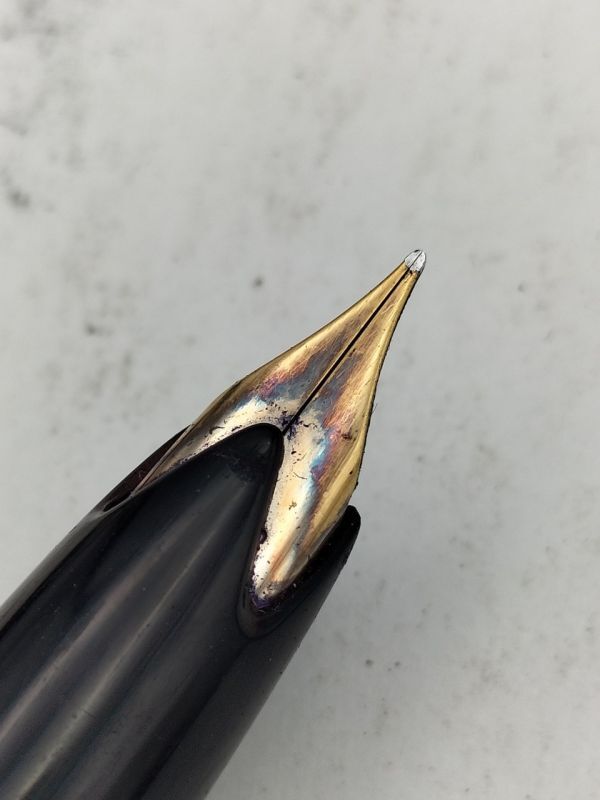 Y24 1円～ 中古品 モンブラン MONT BLANC 万年筆 No.22 ボールペンシル 黒 ブラック まとめて 2点セット_画像4