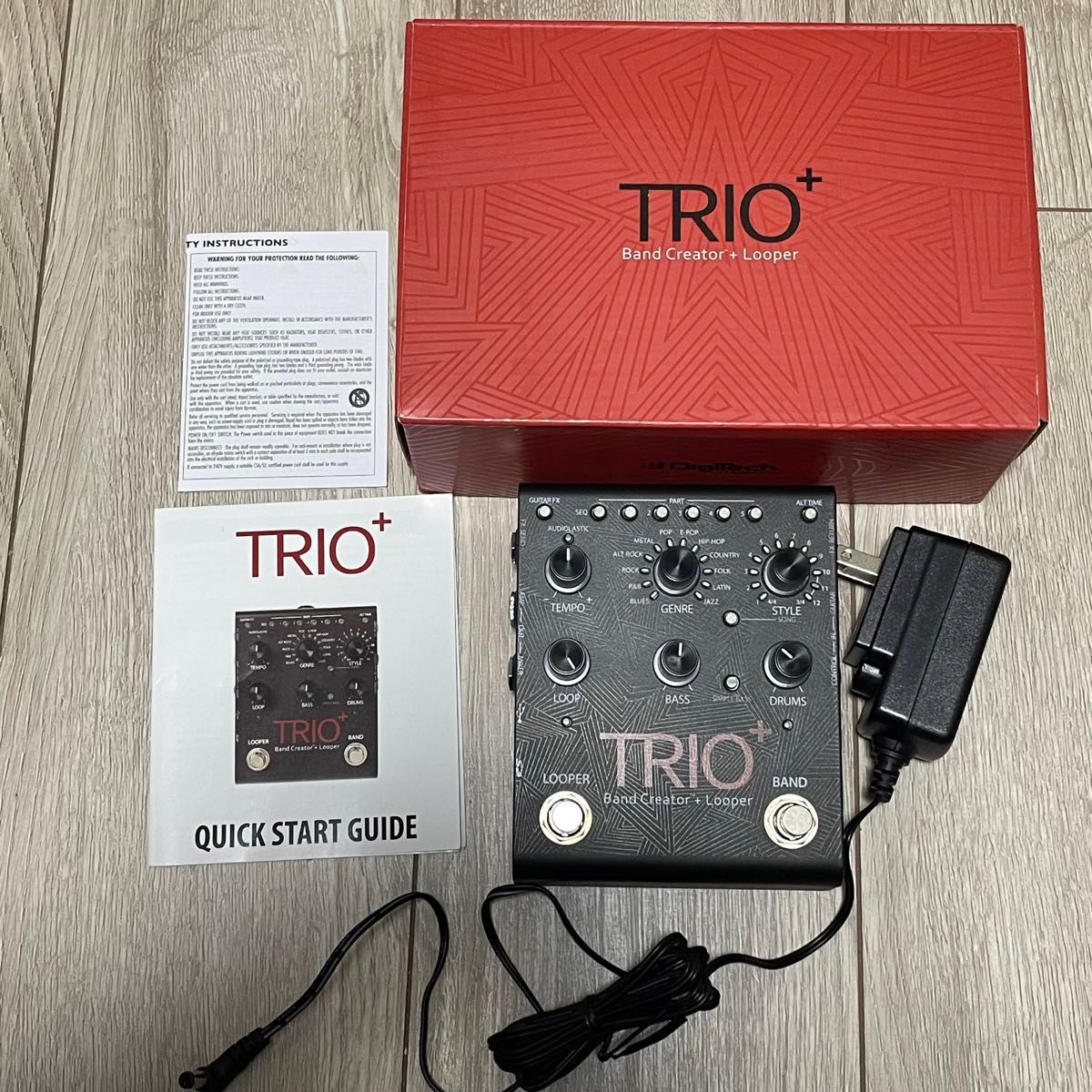 DigiTech TRIO Plus  エフェクター デジテック　ルーパー　looper