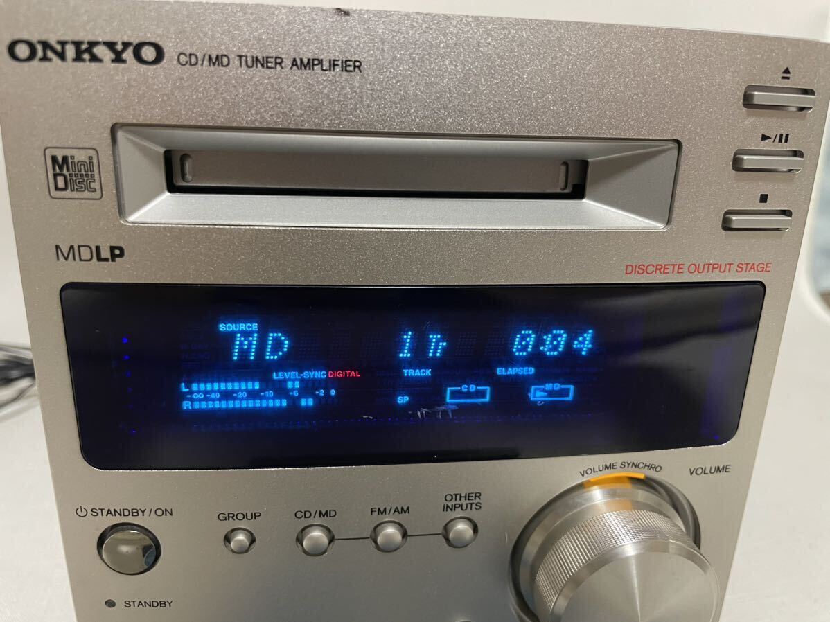 展示品★極美品★ONKYO★オンキョー★FR-155AX★CDレコーダー★コンポ★CD MD TUNER★アンプ★完動品★動作確認済み★_画像7