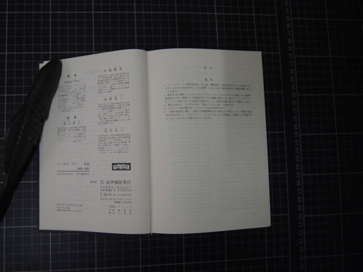 Y-0910　トーマス・マン日記　10冊セット　紀伊国屋書店　小説家　評論家　ドイツ_画像8