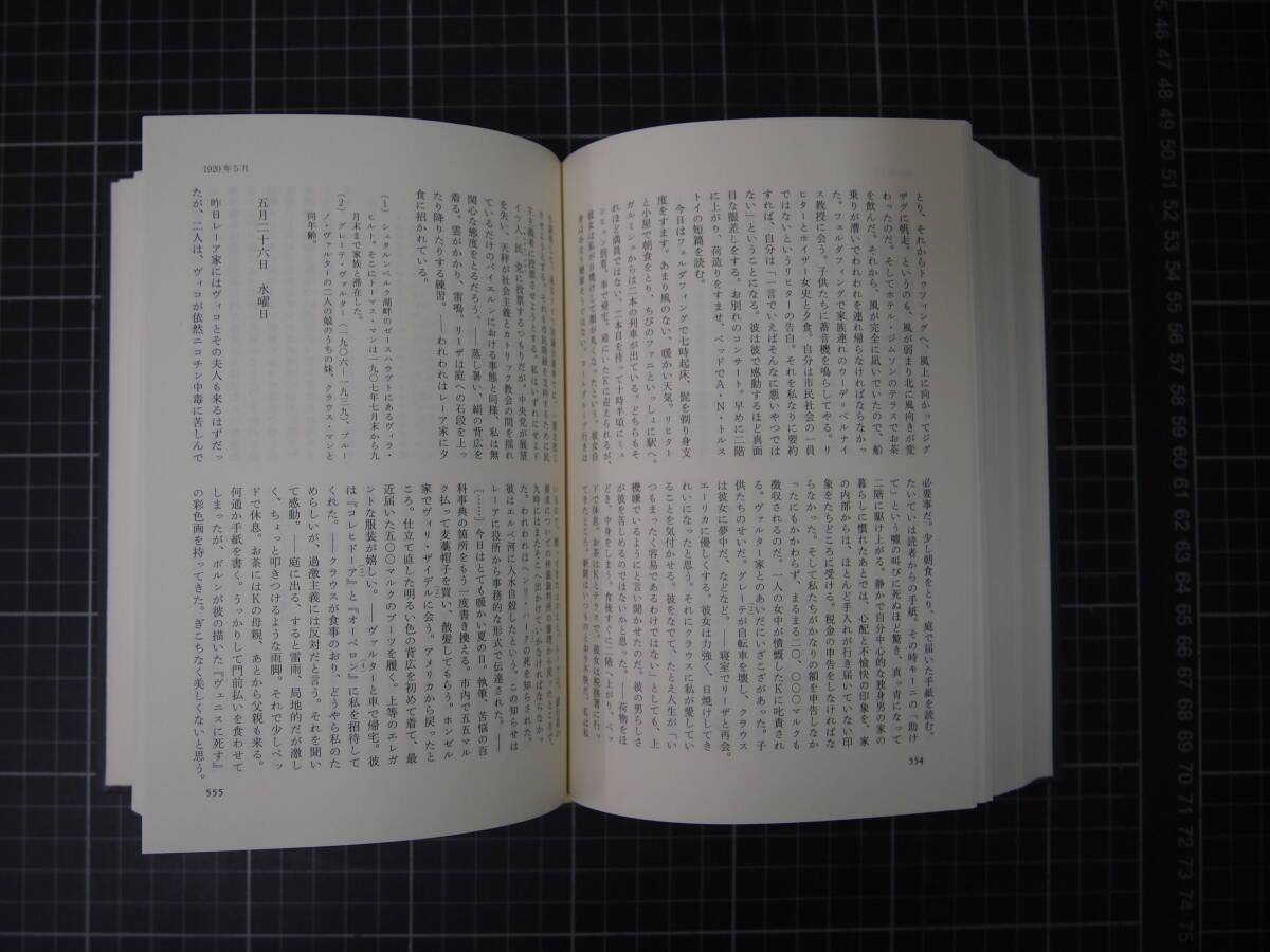 Y-0910　トーマス・マン日記　10冊セット　紀伊国屋書店　小説家　評論家　ドイツ_画像7