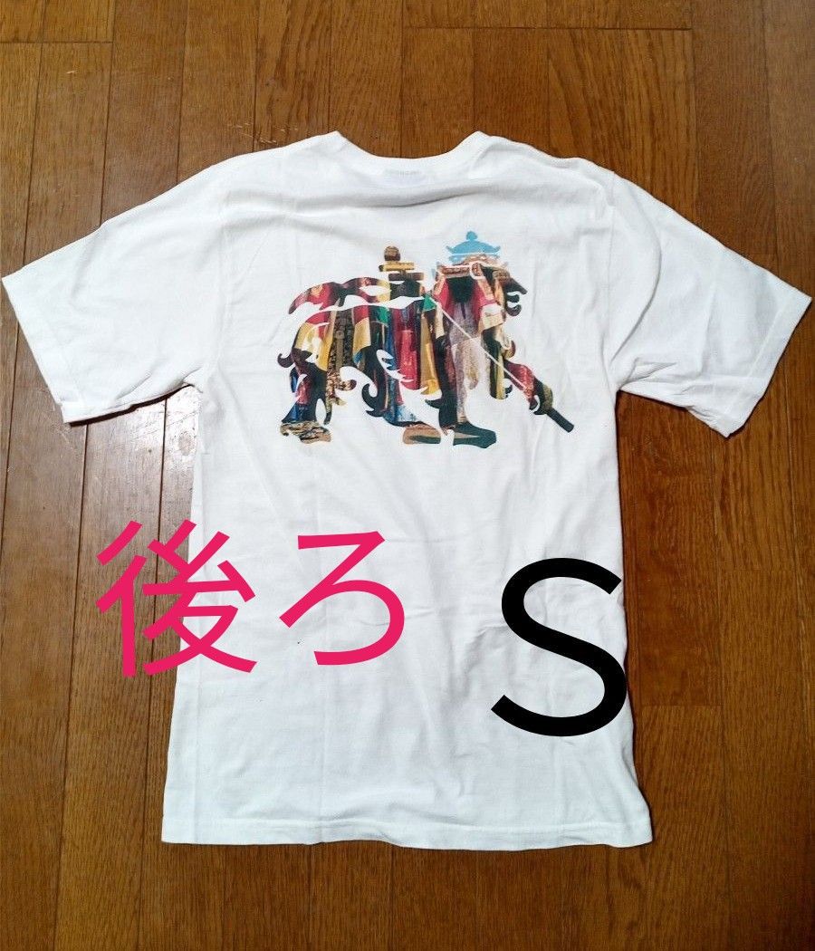 メンズ　STUSSY/ステューシー 　ロゴ半袖Tシャツ　メンズ　古着 半袖Tシャツ プリントメキシコ製　Ｓ