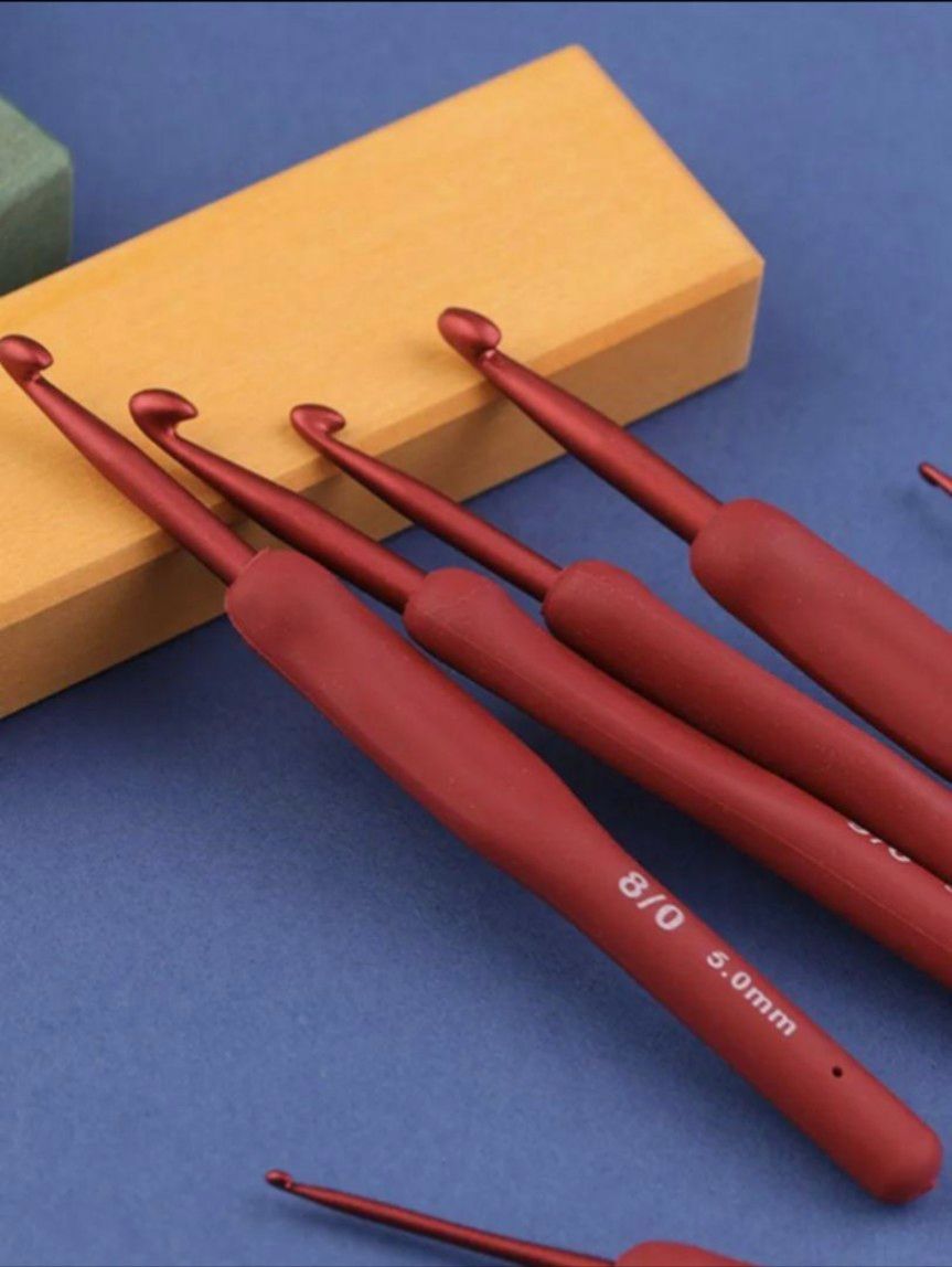 新品　かぎ針35点セット 編み針 編み物 ハンドメイド プレゼント 初心者 グリップ かぎ編み Starter kits 