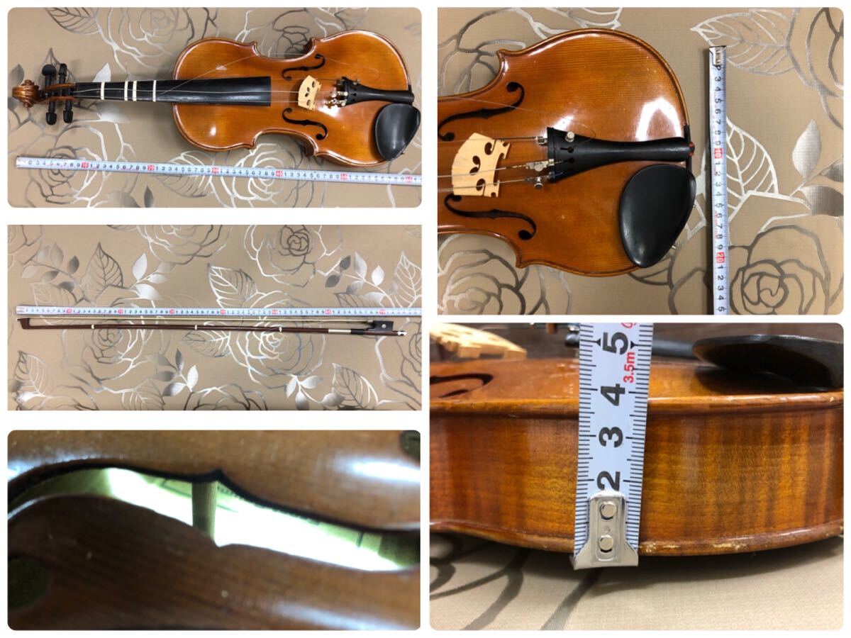 【ハードケース付き※弦切れあり】Ernst Saumer バイオリン 楽器 弦楽器 VIOLIN ヴァイオリン _画像10