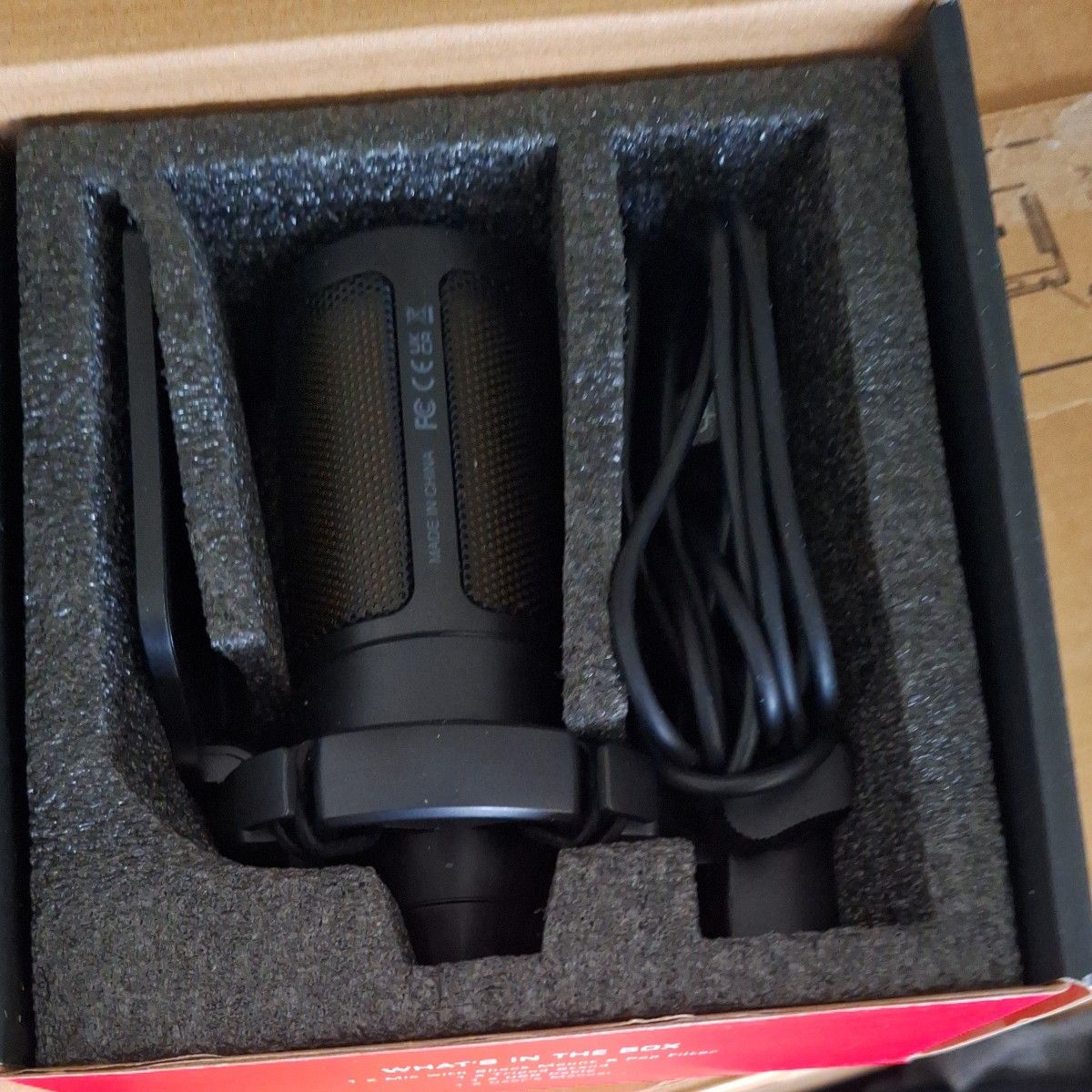 AMPLIGAME GAMING MICROPHONE ゲーミングコンデンサーマイク