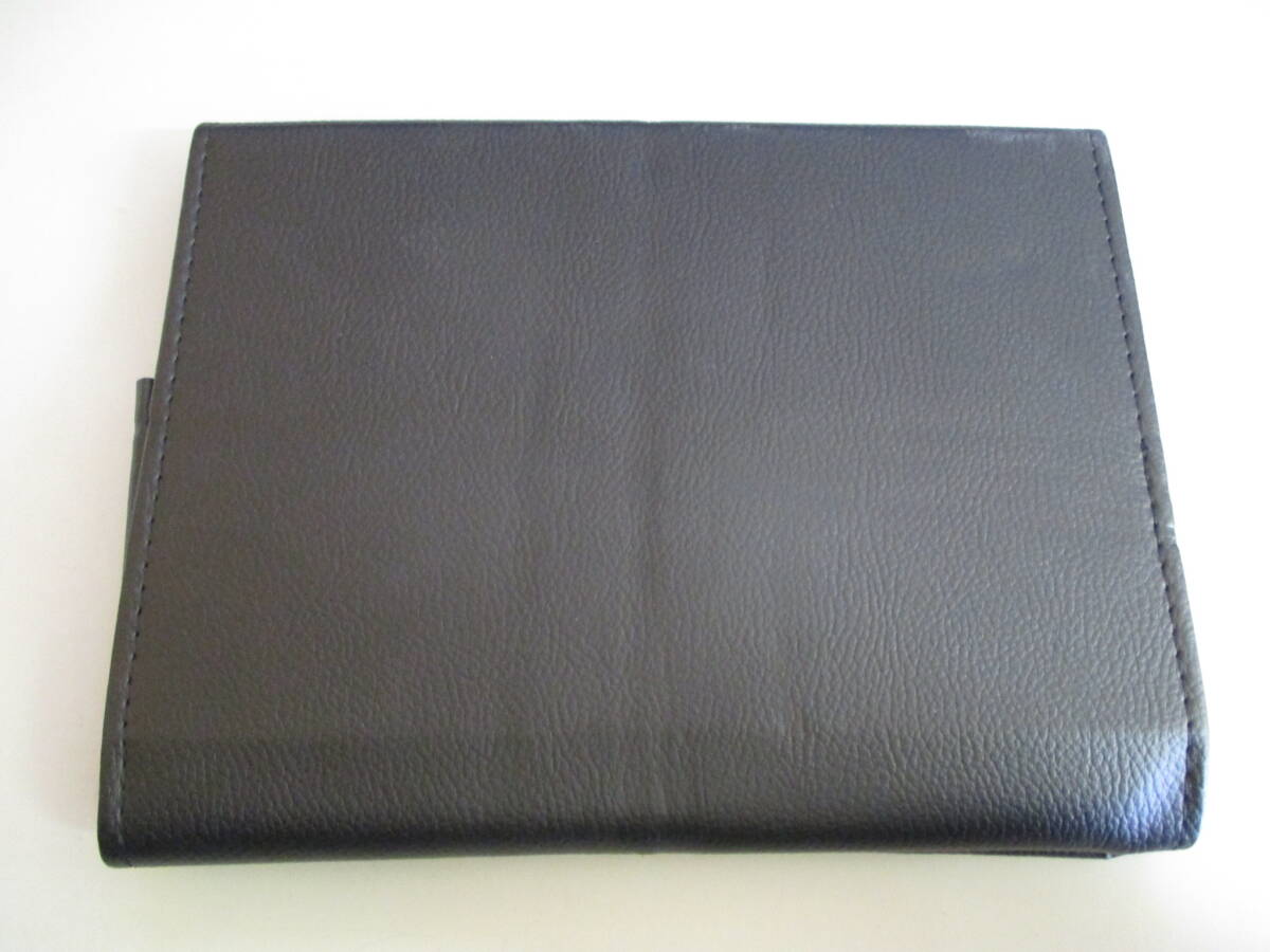 *C3292[ superior article ] Volvo original manual owner manual manual vehicle inspection certificate inserting vehicle inspection certificate case leather case clutch bag nationwide equal postage 520 jpy 