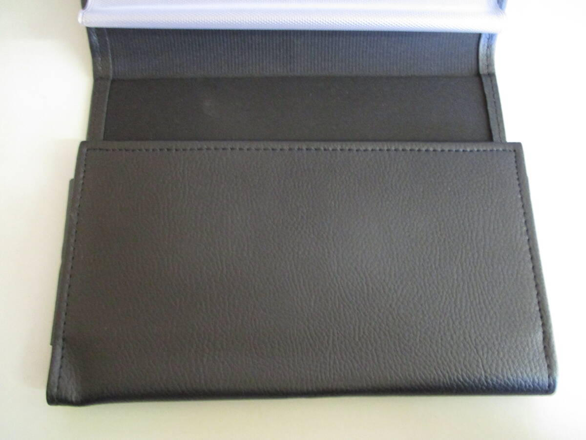 *C3292[ superior article ] Volvo original manual owner manual manual vehicle inspection certificate inserting vehicle inspection certificate case leather case clutch bag nationwide equal postage 520 jpy 