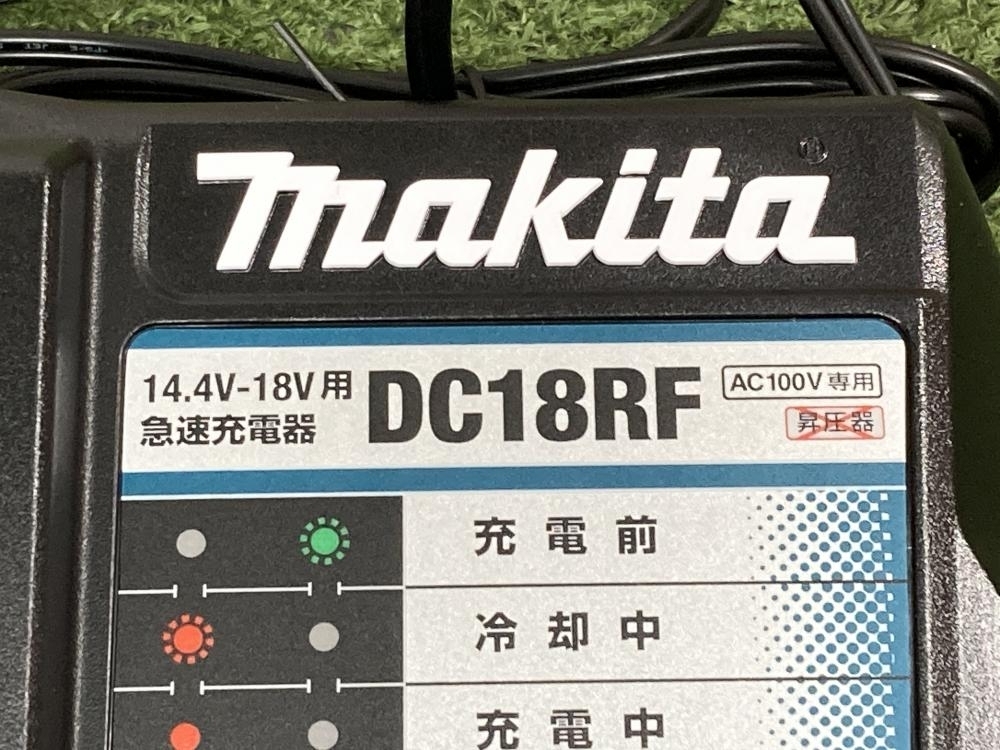 006□未使用品・即決価格□マキタ 急速充電器 DC18RFの画像2