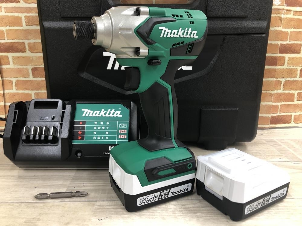003☆おすすめ商品☆マキタ 充電式インパクトドライバ M697DSX バッテリ2個 14.4V