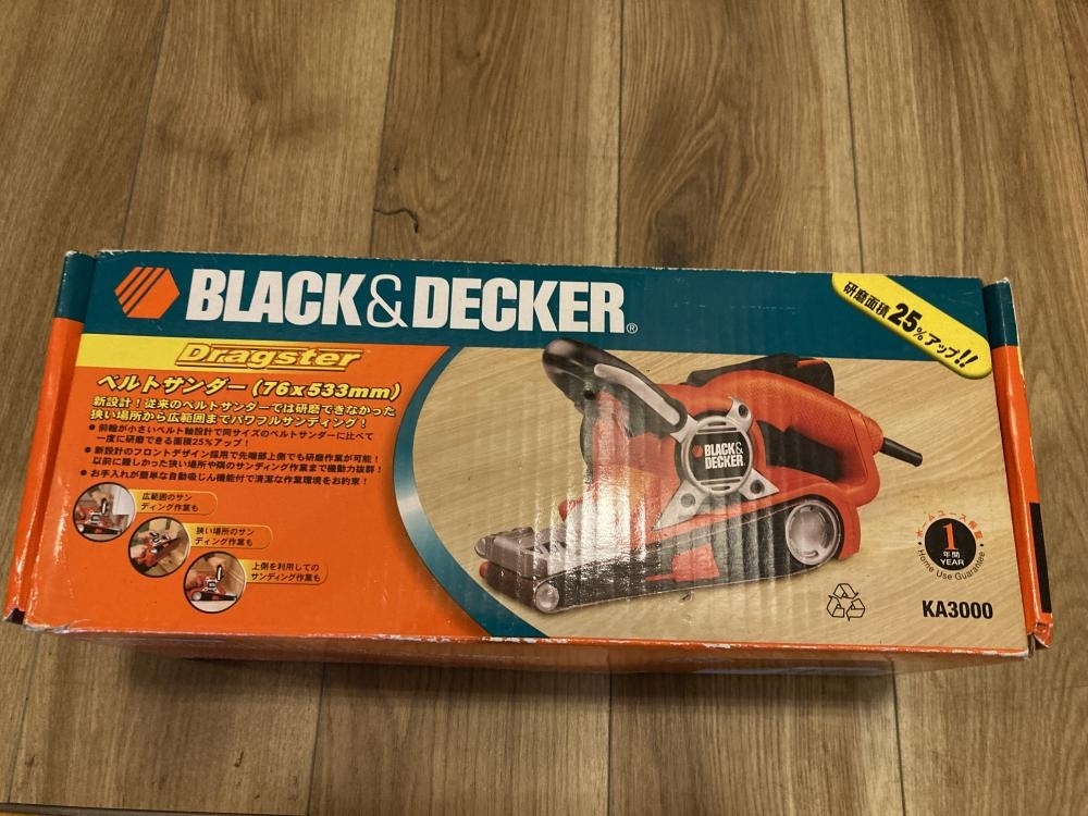 004★おすすめ商品★BLACK&DECKER ベルトサンダ KA3000_画像6