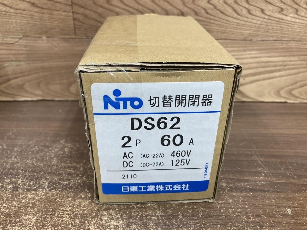 0020 не использовался товар 0 Nitto NITO переключатель выключатель DS62 2P60A Takasaki магазин 