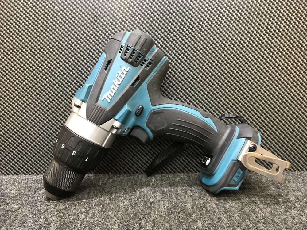 013♪ジャンク品♪マキタ makita 充電式ドライバドリル 18V DF458D 本体のみ 不動品 ライト点灯可_画像2