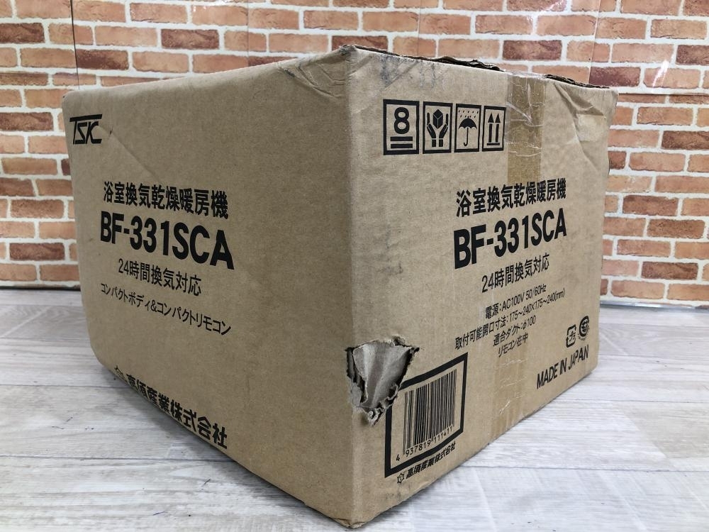 003☆未使用品・即決価格☆高須産業 浴室換気乾燥暖房機 BF-331SCA パッケージ破損_画像2