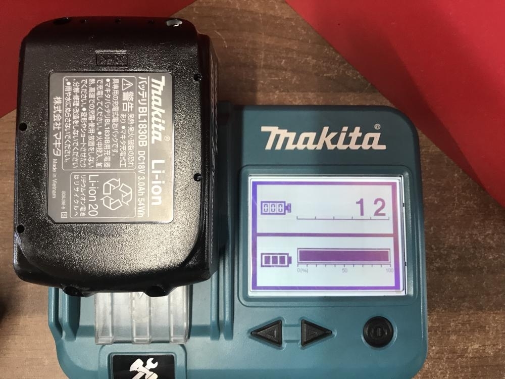 009▼おすすめ商品▼makita マキタ バッテリー BL1830B 12回充電 美品_画像6