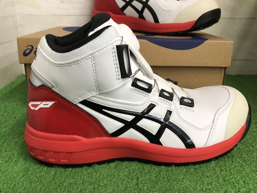 015●未使用品・即決価格●アシックス　ASICS 安全靴　25.5cm 1271A030-100　ホワイト/ブラック_画像2