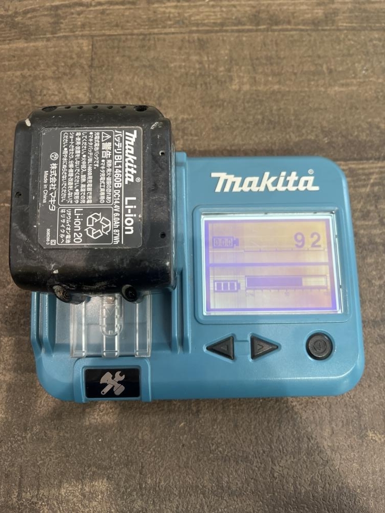 009▼おすすめ商品▼makita マキタ バッテリ BL1460B 充電回数92回 通電OK_画像5