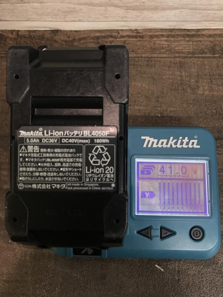 009▼おすすめ商品▼マキタ makita バッテリー 160回充電 BL4050F 40Vmax 5.0Ah 動作OK_画像7