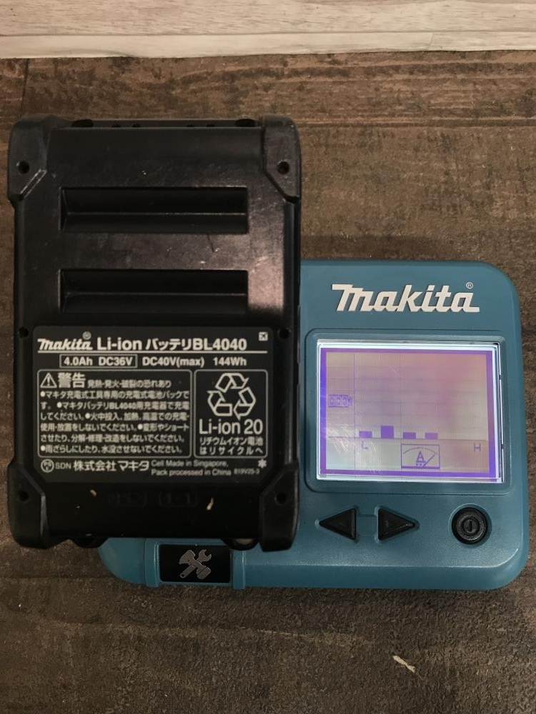 009▼おすすめ商品▼マキタ makita バッテリー 59回充電 BL4040 40Vmax 4.0Ah 動作OK_画像9