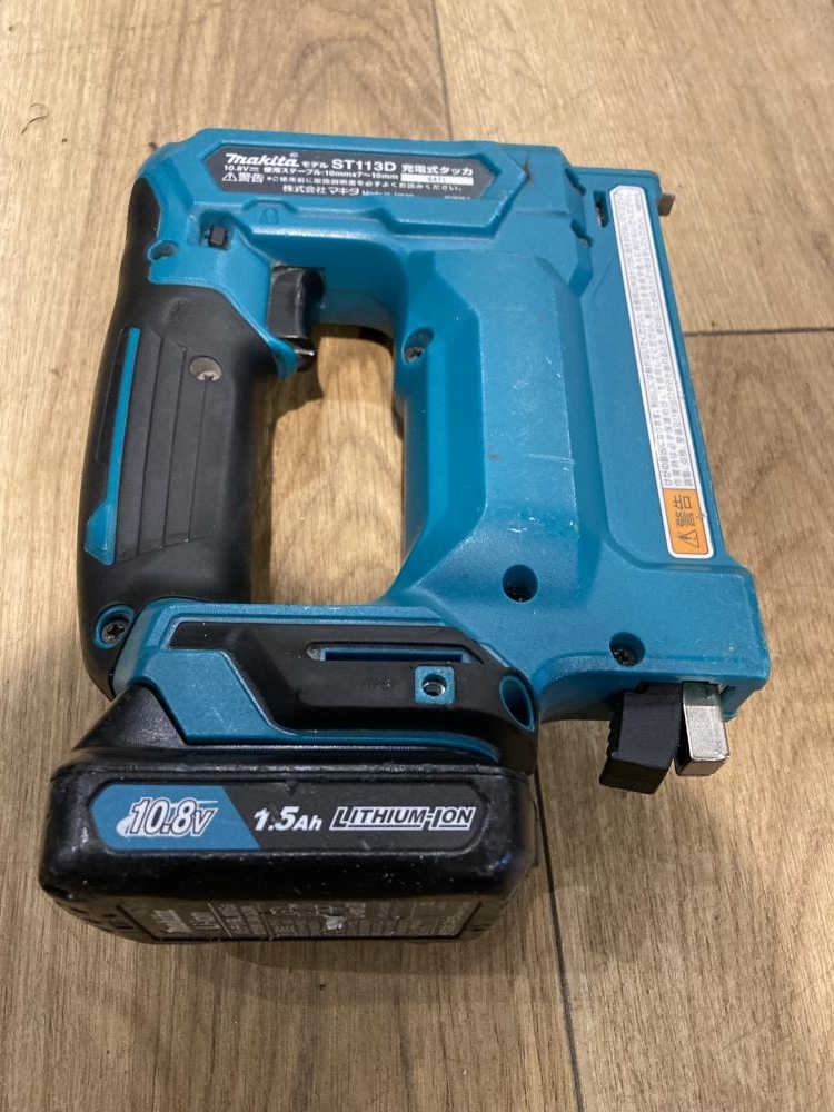 018★おすすめ商品★マキタ makita 10.8V充電式タッカ ST113D ※バッテリ×2・充電器付_画像6