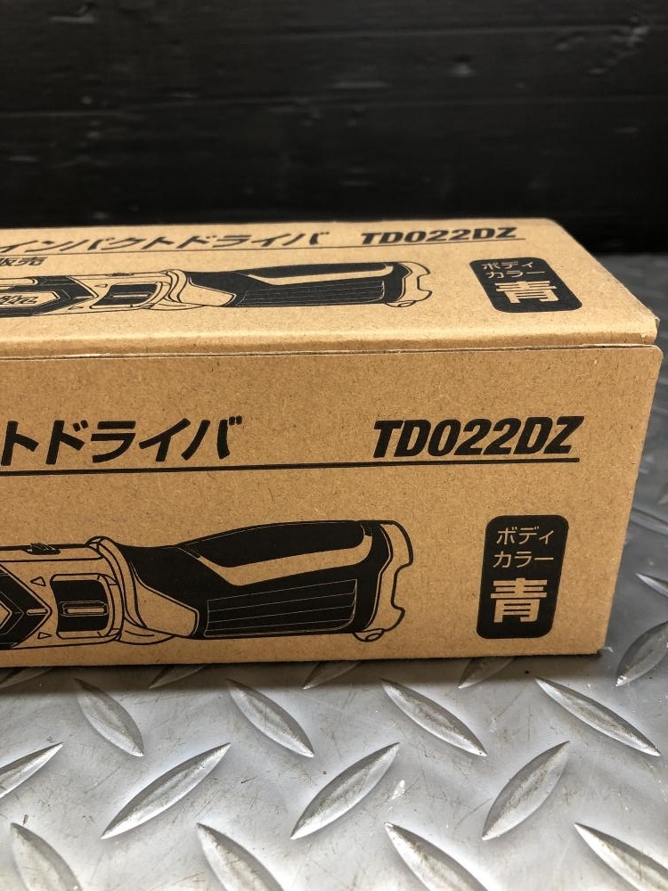 014〇未使用品〇マキタ makita 充電式ペンインパクトドライバ TD022DZ 7.2V仕様 青_画像4