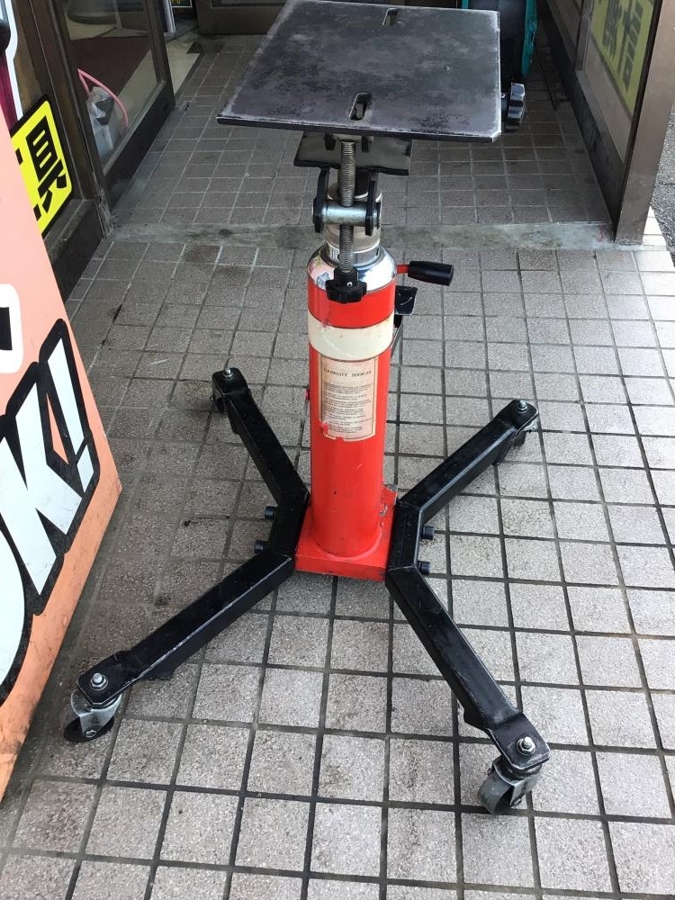 002○おすすめ商品・高崎店引取限定・配送不可○ミッションジャッキ 500kg メーカー/型番不明　※商品状態要参照！_画像6