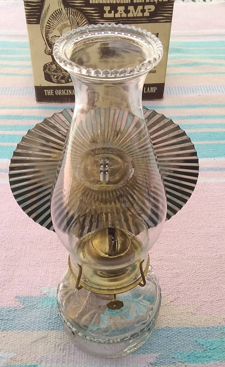 【日本製】 ANTIQUE AMERICAN EAGLE 米国製 未使用 LAMP 壁掛け イーグル 灯油ランタン