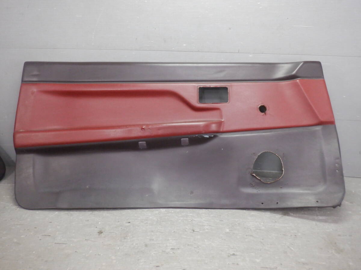 AE86 Trueno 2 door previous term apex 4AG door trim trim cover left right degree with defect /30[6-11285]84701