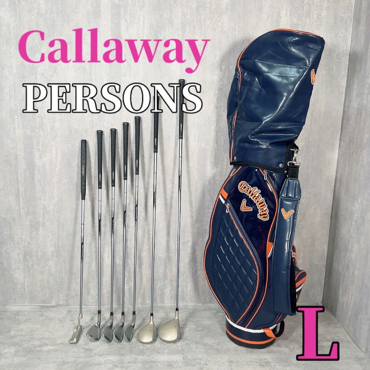 Z147 Callaway PERSONS レディース ゴルフクラブセット 8点 キャロウェイ 初心者 _画像1