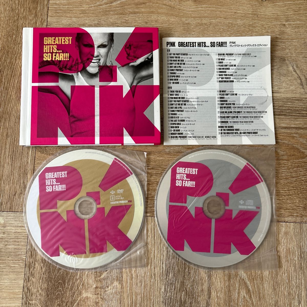 P!NK「Greatest Hits... So Far 」［CD+DVD］