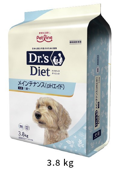 ドクターズ ダイエット 犬用 メインテナンス pHエイド 3.8kg PH ケア ユリナリー ケア 尿石 ケア_画像1