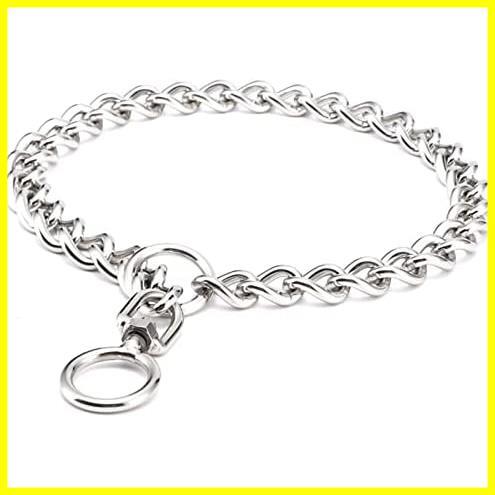  stainless steel round chock chain, upbringing for .. trim prevention necklace dog collar, upbringing for necklace, Basic necklace, small middle for large dog 