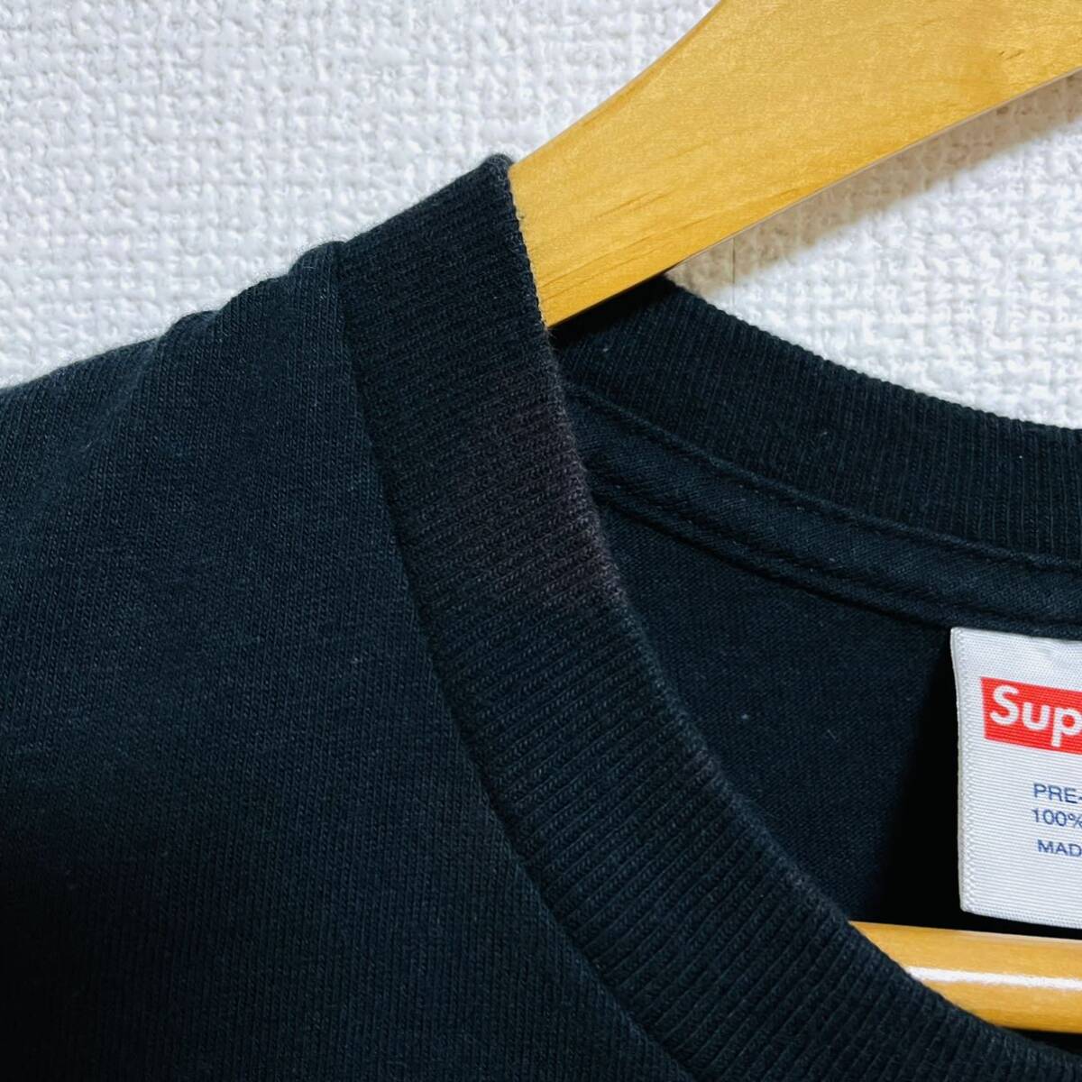 Supreme Est.1994 Tee Black L 21aw 2021年 黒 ブラック エスト 1994年 ボックスロゴ_画像6