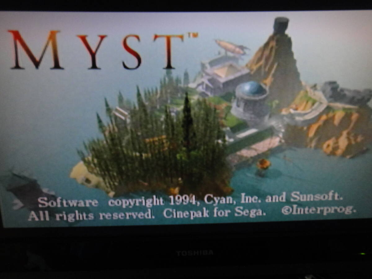 ●送料無料●USED中古 SS セガサターン MYST ミスト_画像6