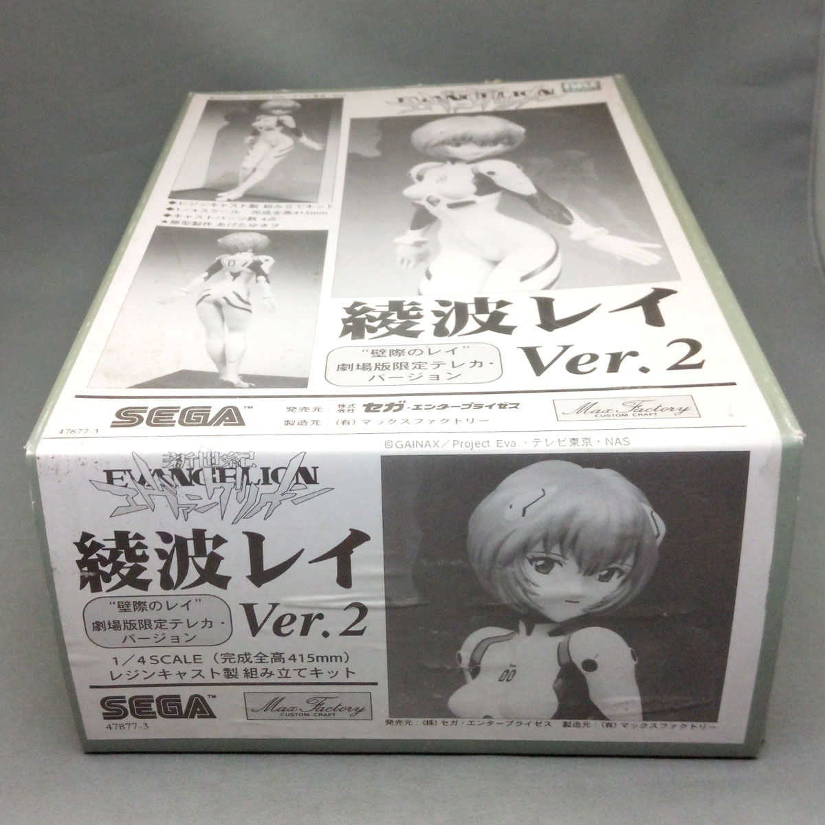 [ secondhand goods / unopened ] Max Factory Neon Genesis Evangelion 1/4 Ray Ver.2 wall .. Ray theater version limitation telephone card * VERSION resin kit 
