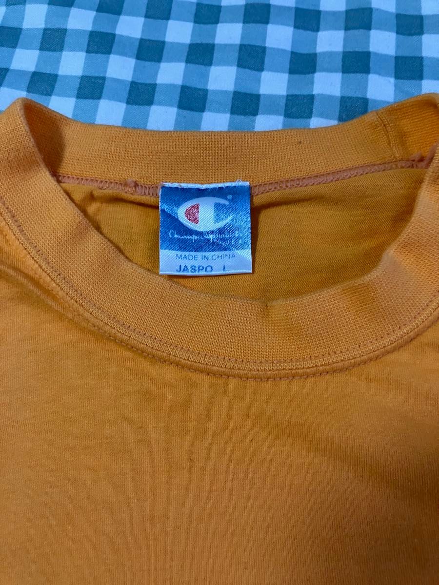 チャンピオン　Tシャツ メンズ　L イエロー　 Champion