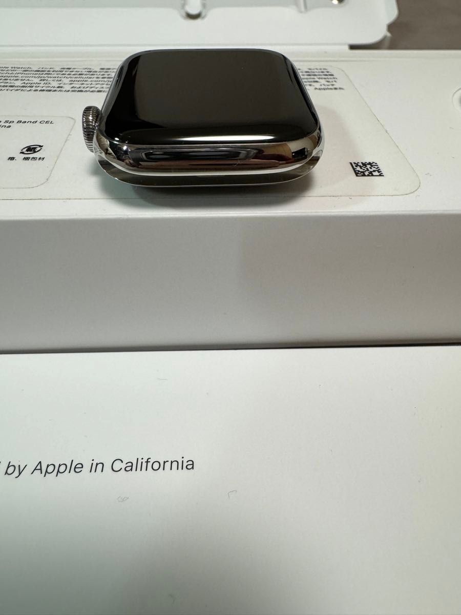 Apple Watch SERIES 6 GPS+セルラー 44mm シルバーステンレス アップルウォッチ