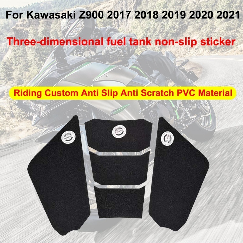 KAWASAKI カワサキ Z900 2017-2021 燃料タンク パッド ガスニー グリップ トラクション ステッカー プロテクター_画像2