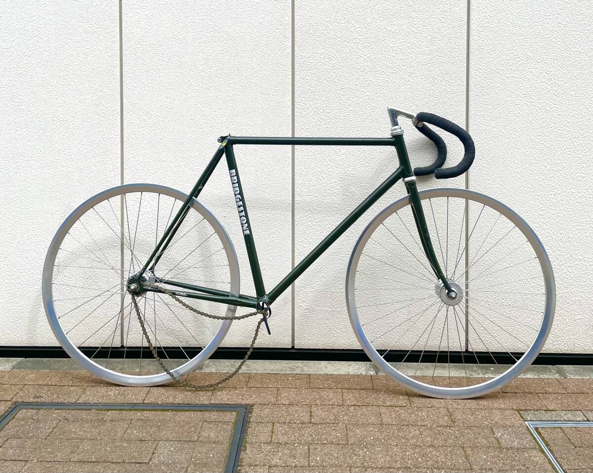 19250円 ブリヂストン ピスト NJS 競輪 BS 固定ギア カンパ 日東 19250円 ブリヂストン ピスト NJS 競輪 BS 固定ギア カンパ 日東