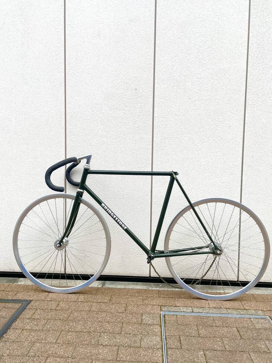 19250円 ブリヂストン ピスト NJS 競輪 BS 固定ギア カンパ 日東 19250円 ブリヂストン ピスト NJS 競輪 BS 固定ギア カンパ 日東