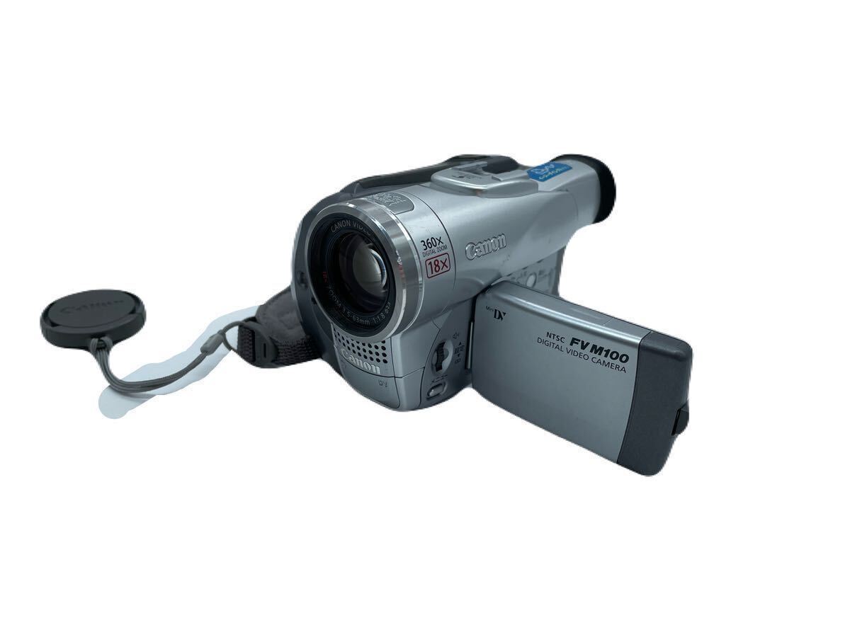ジャンク　Canon キャノン　デジタルビデオカメラ ハンディカム DM-FV M100_画像1