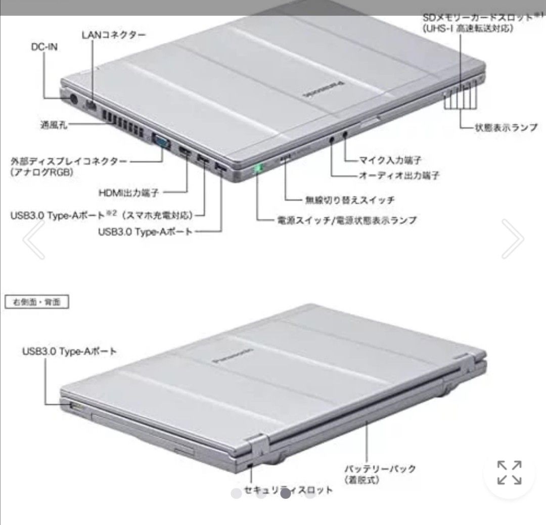 パナソニックCF-LX5  windows 11 14.0インチ訳あり品 パナソニック