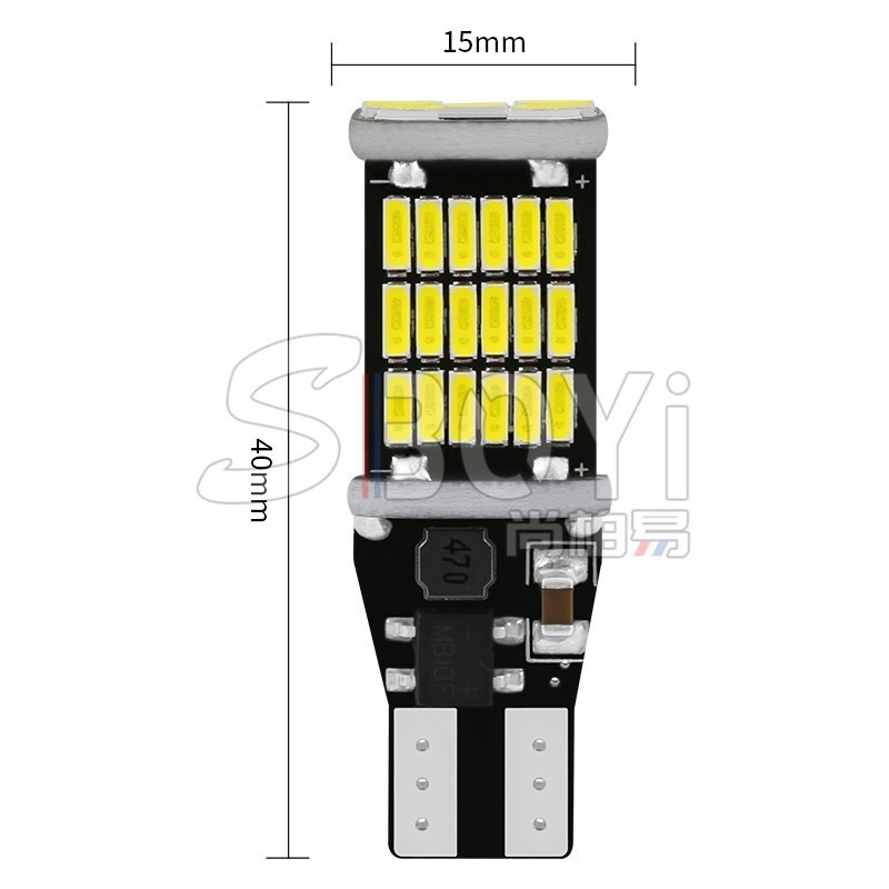 2個セット 爆光LEDライト ポジション バックランプT16 T10 超高輝度の画像8