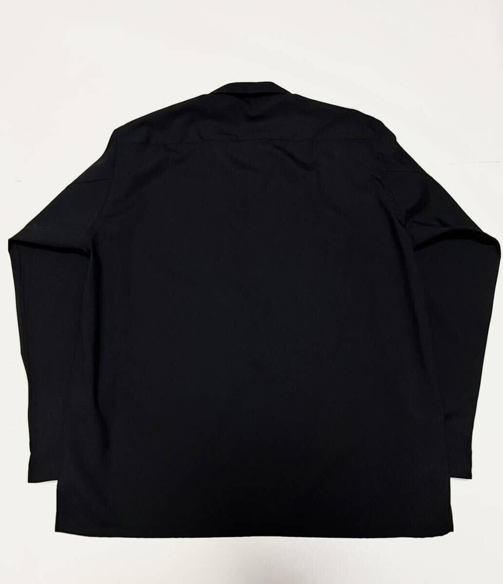 24ss MARKAWARE VAREUSE SHIRT マーカウェア ヴァルーズ シャツ BLACK ブラック 黒 MARKA マーカ 希少 新品 即完売_画像6