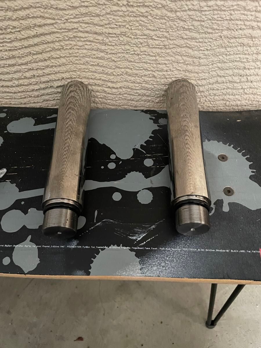 送料込みフォークジョイント SR400 SR500 150mmエアーバルブ無し sr400 SR500 フォークジョイント ロングフォーク 150mm
