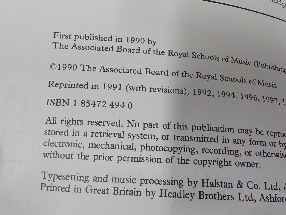 2P0071◆楽譜/Music Theory in Practice GRADE5 Eric Taylor ABRSM ☆_画像3