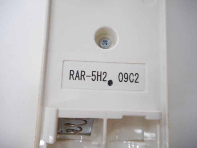 c6739◆日立 エアコンリモコン RAR-5H2◆_画像3