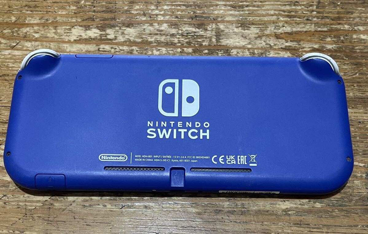 Nintendo Switch Lite ブルー ジャンク品の画像2