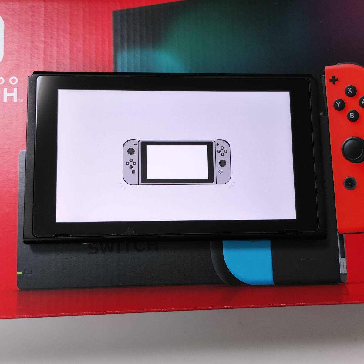 送料無料 動作確認済み Nintendo Switch HAD-S-KABAA 新モデル バッテリー改良型 本体のみ HAC-001(-01) 中古の画像10