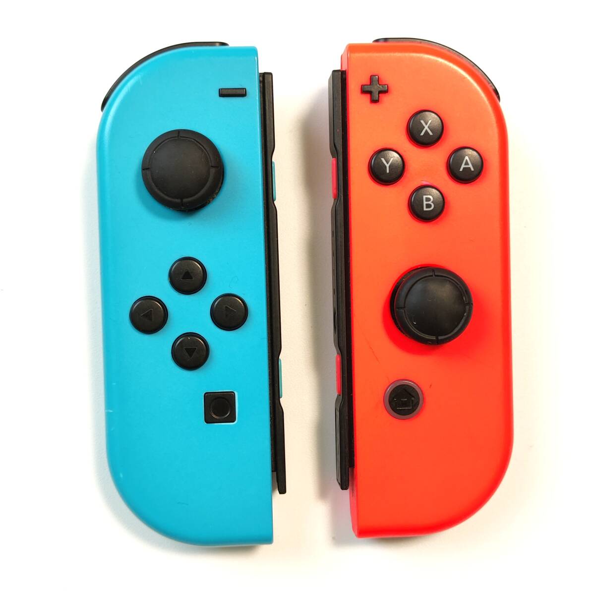 送料無料 動作確認済み Nintendo Switch ニンテンドー スイッチ Joy-Con ジョイコン 純正 ネオンブルー ネオンレッド L R セット 中古